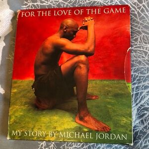 Michael Jordan Story For The Love Of The Game 2 Book Set with Case